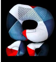 3-in-1 Nursing Pillow - Cotton, Multicolor, Baby Neck & Head Support, Tummy Time, Sit-Me-Up