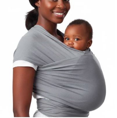 Totowrap Adjustable Baby Carrier - Premium Soft Wrap Sling for Newborns & Infants - Breathable & Hands-Free Bonding Wrap