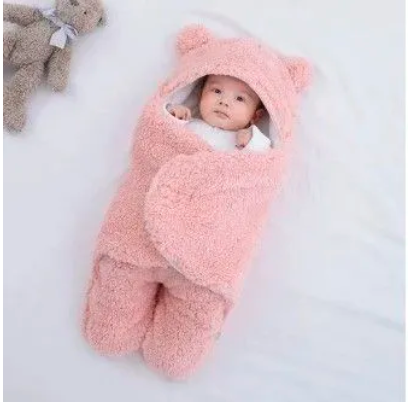 Cutest heavy Baby Warm Romper Swaddler | Soft Quality Infant Jumpsuit | Cozy Baby Winter Outfit | Unisex Baby Sleepwear | Premium Baby Gift-swaddle