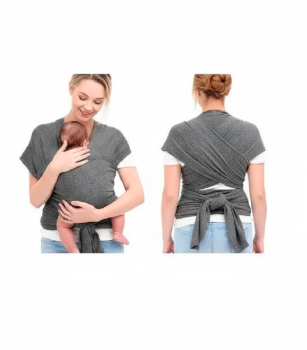 Totowrap Adjustable Baby Carrier - Premium Soft Wrap Sling for Newborns & Infants - Breathable & Hands-Free Bonding Wrap
