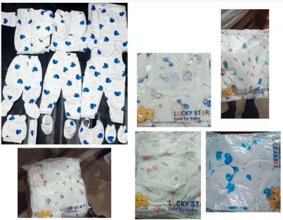 Fashion Unisex Newborn 11 Pieces Receiving Set Suitable For Newborn to 6 Months -Complete Baby Essentials for Boys, Girls & Unisex