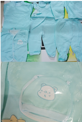 Fashion Unisex Newborn 11 Pieces Receiving Set Suitable For Newborn to 6 Months -Complete Baby Essentials for Boys, Girls & Unisex