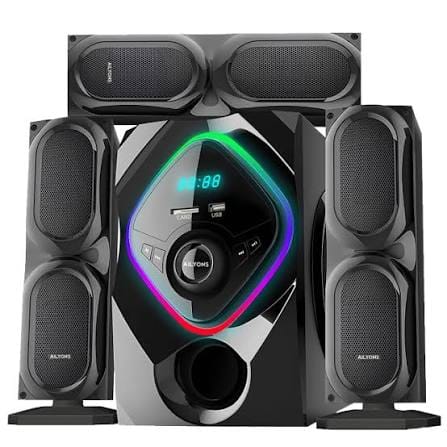 Ailyons 3702K 3.1 Channel Multimedia Woofer Speaker System - Home Theater Subwoofer with Bluetooth, FM, USB & Remote Control 🔥🔊