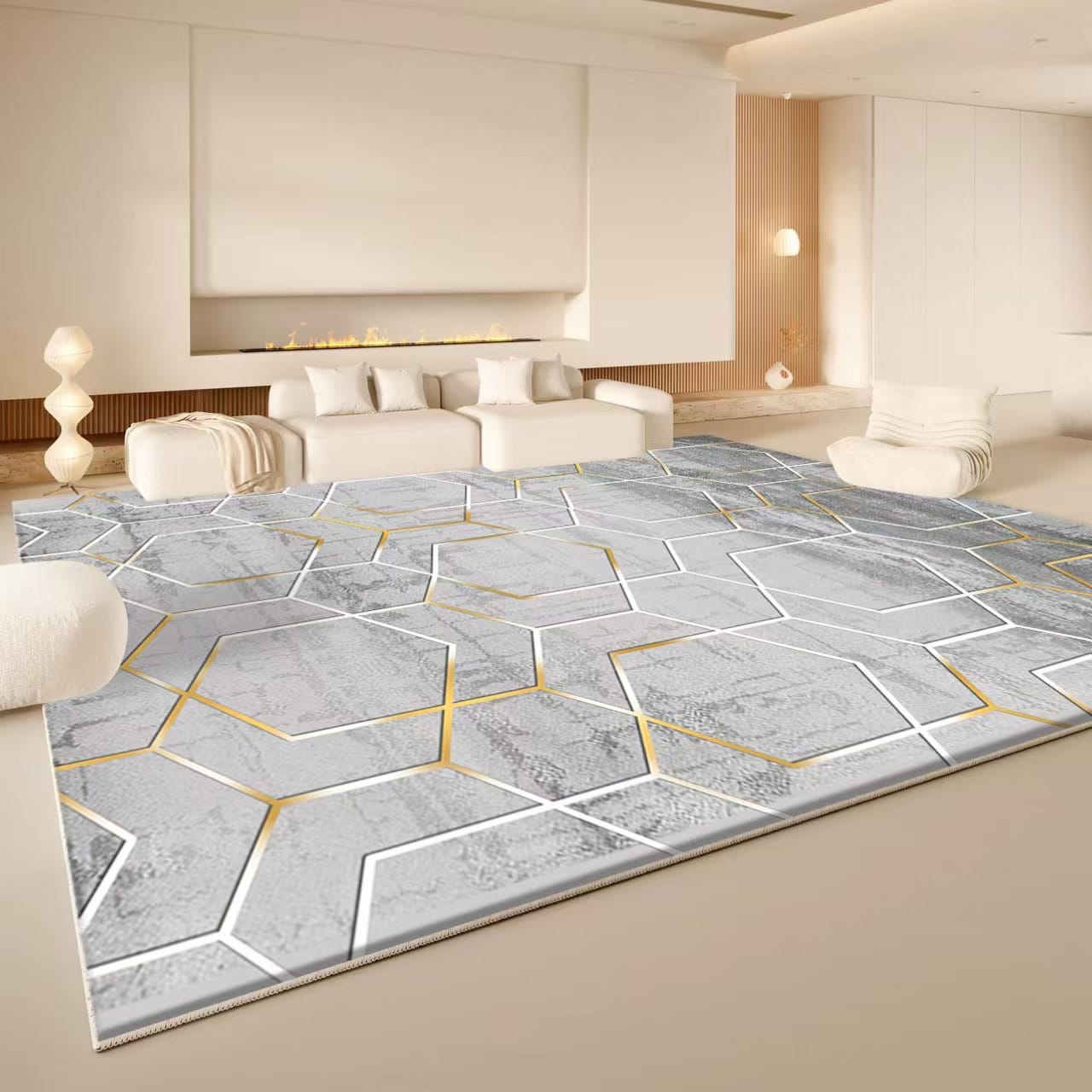 7 x 10 FT Premium HD Modern Living Room Carpet – Soft, Stylish & Durable Area Rug