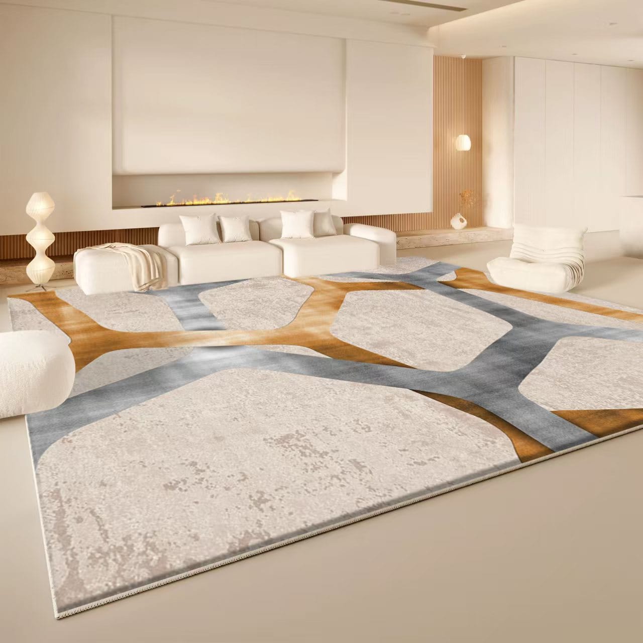 7 x 10 FT Premium HD Modern Living Room Carpet – Soft, Stylish & Durable Area Rug