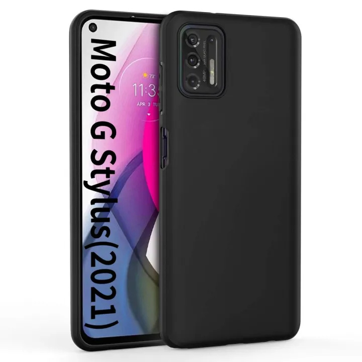 Slim smooth Luxury Shockproof Soft Silicone TPU Cover Case for Motorola Moto G Stylus 2021