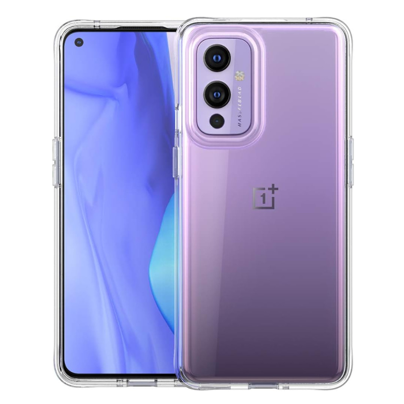 Clear Shockproof Flexible Transparent Cover with Airbag Bumpers Case for OnePlus Nord CE3, Nord CE3 Lite, Nord CE4, Nord CE4 Lite, 7 Pro, 8, 9, 10 Pro, 11, 12, 12R, 13, 13R, 15 (Choose correctly)