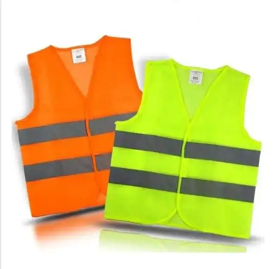 Premium Reflective Safety Vest with Front Zip | High-Visibility Workwear for Construction, Warehouse & Outdoor Use | Multiple Color Options as picture