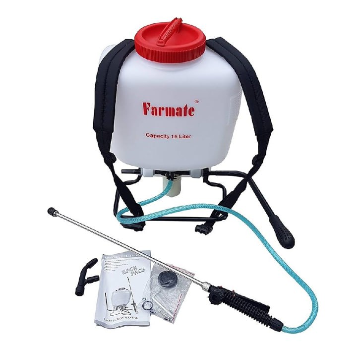 Multipurpose Manual Farmate 15 Ltrs  Heavy Duty Knapsack Sprayer