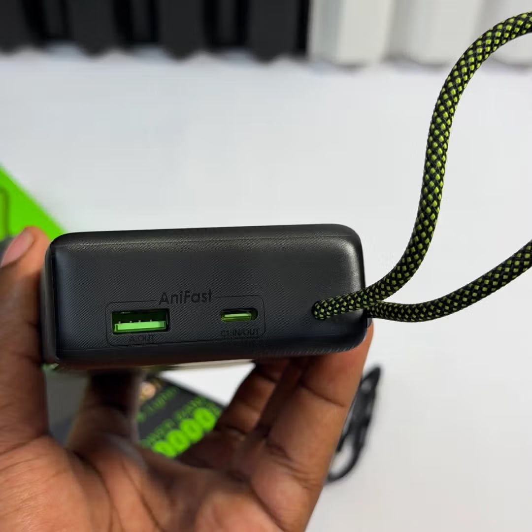 oraimo PowerNova L22 | 20000mAh, 22.5W Fast Charging Power Bank with Cables