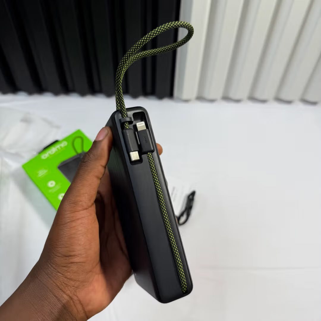 oraimo PowerNova L22 | 20000mAh, 22.5W Fast Charging Power Bank with Cables