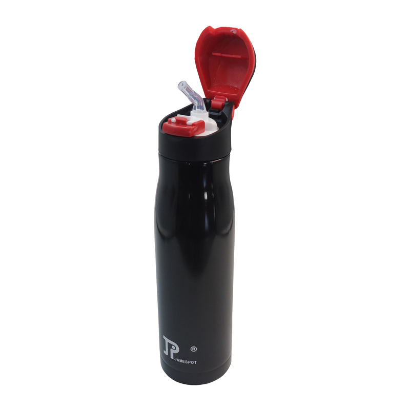 JP 500ML  Stainless Steel Metallic Thermos Vacuum Flask Portable Rope Climbing Sports Travel Cup Water