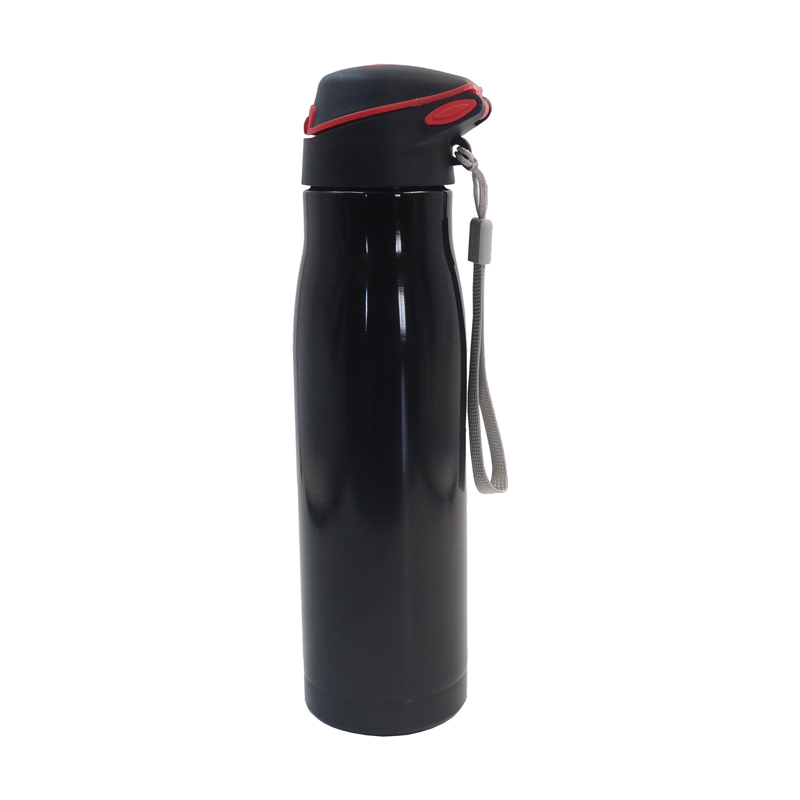 JP 500ML  Stainless Steel Metallic Thermos Vacuum Flask Portable Rope Climbing Sports Travel Cup Water