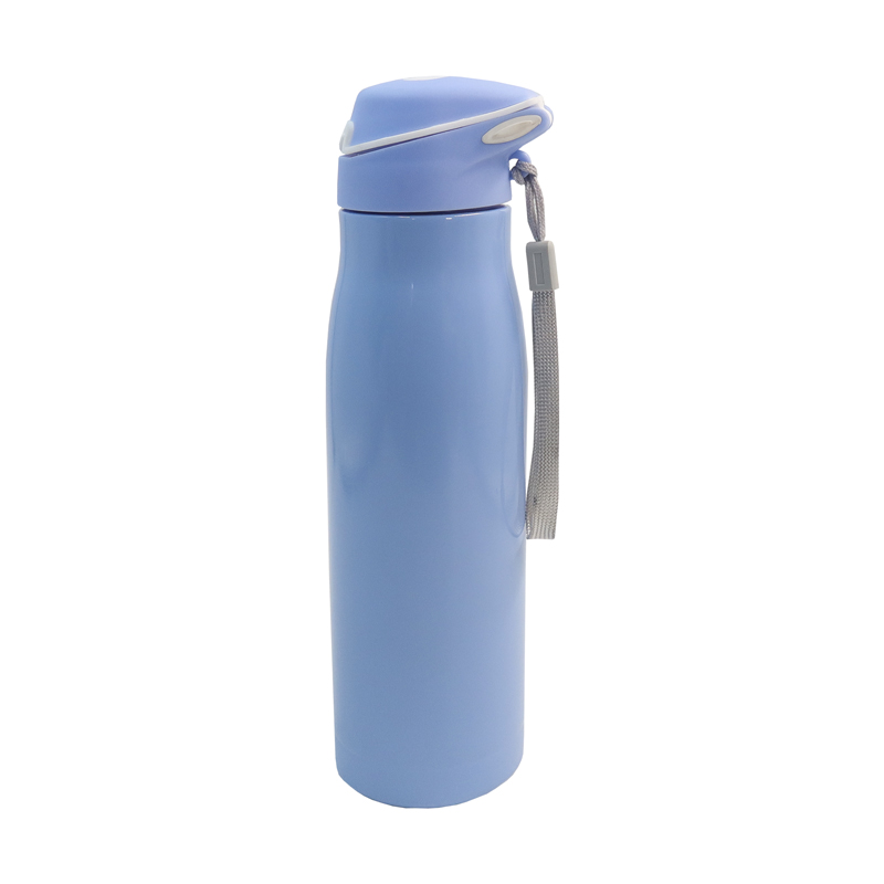 JP 500ML  Stainless Steel Metallic Thermos Vacuum Flask Portable Rope Climbing Sports Travel Cup Water