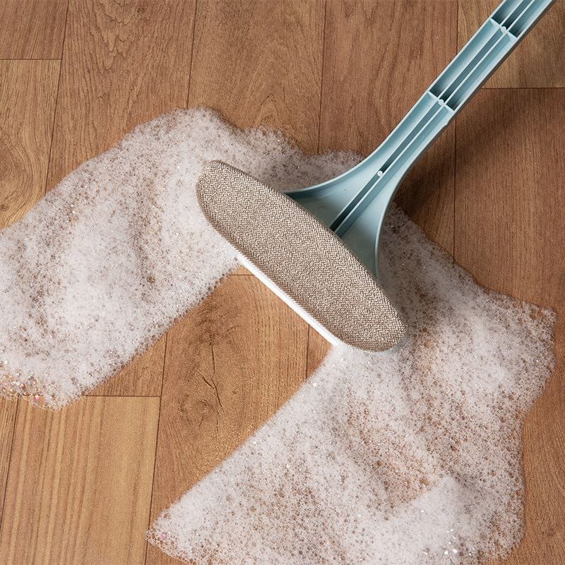 Multi-Function Mesh Screen & Window Cleaner with Long Handle – Detachable Wet & Dry Cleaning Brush for Window Screens, Glass, Doors, High Reach Areas & Home Cleaning