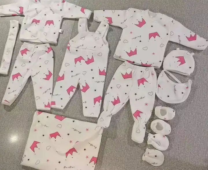 11 PCS Newborn Baby Receiving Set | Complete Baby Clothing Gift Set - Infant Hospital Take-Home Set, Baby Starter Kit