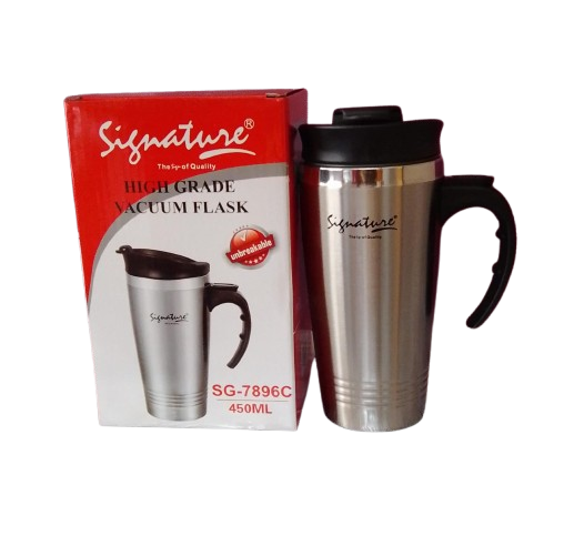 450ML Signature High Grade Thermo Mug – Vacuum Insulated Stainless Steel Travel Coffee Cup