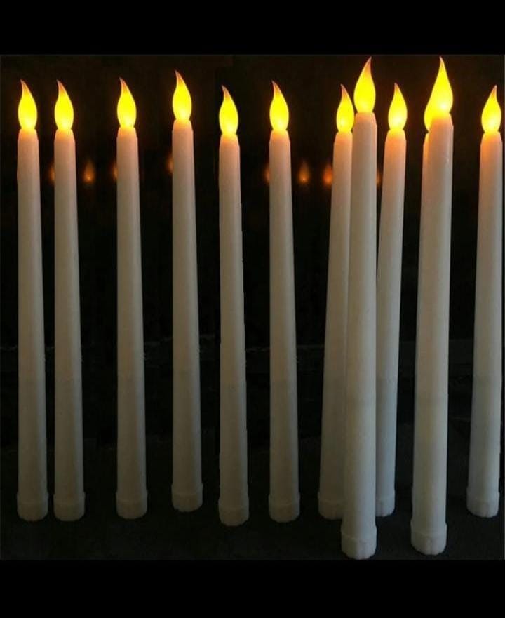 6 PCS Flameless LED Candle Set – Battery Operated Decorative Candles for Home & Events,