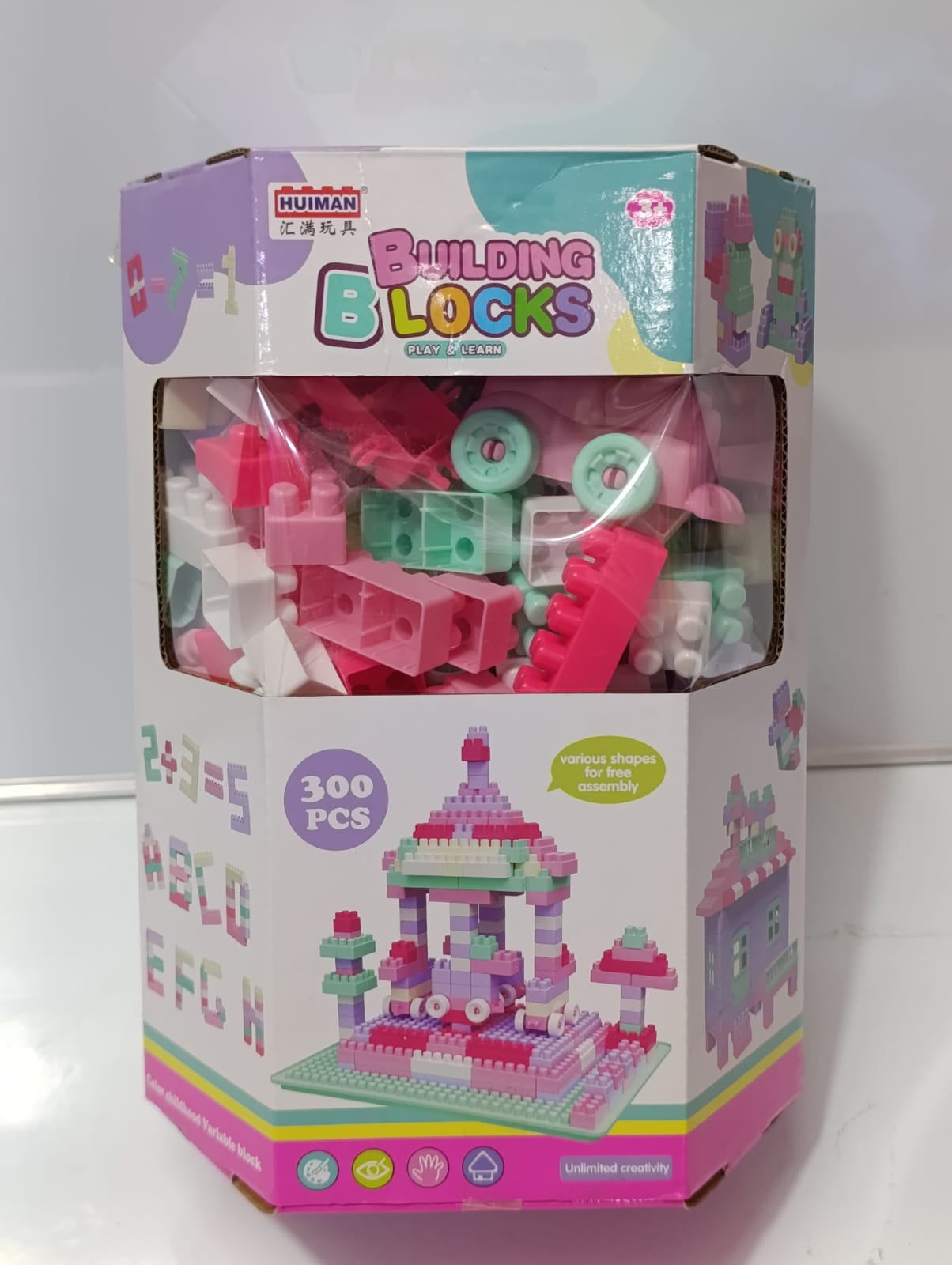 Building Blocks for Kids – 300PCS Construction Toy Set, Educational STEM LEGO Style Bricks, Creative Learning Toys for Boys & Girls, Order now and give your child a smart creative learning experience