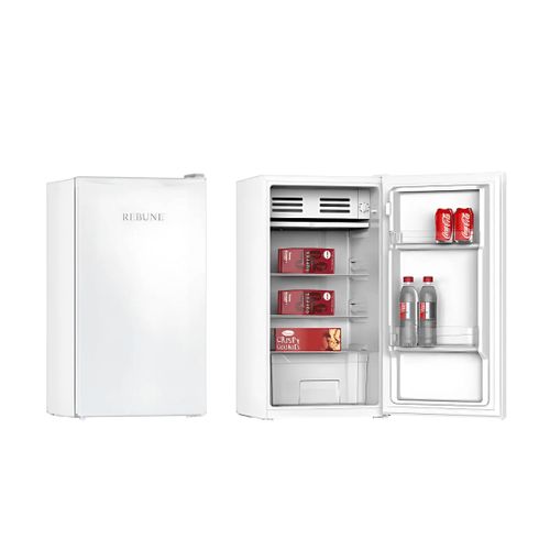 Rebune 85 Litres Refrigerator – Compact Energy Saving Mini Fridge for Home, Office & Bedsitter Use