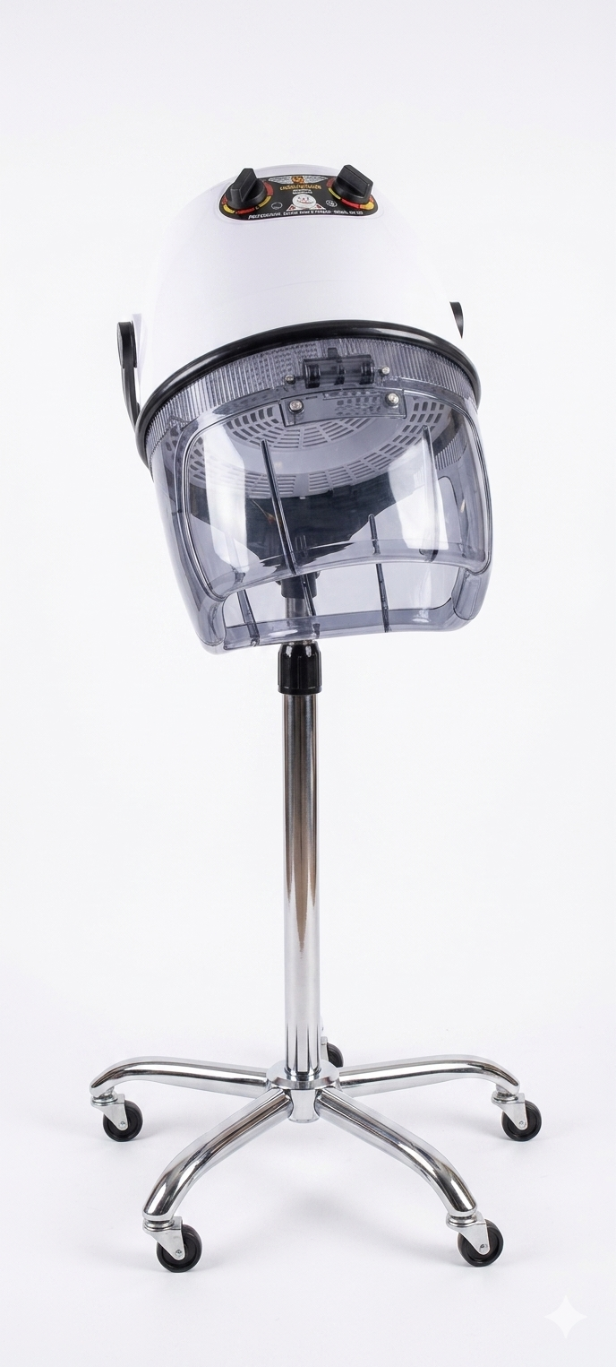 Equator Standing Hair Dryer Machine – Professional Salon Hood Dryer for Hair Styling & Treatment,  Ideal for drying, conditioning, styling, coloring, and hair treatments in salons, beauty spas etc
