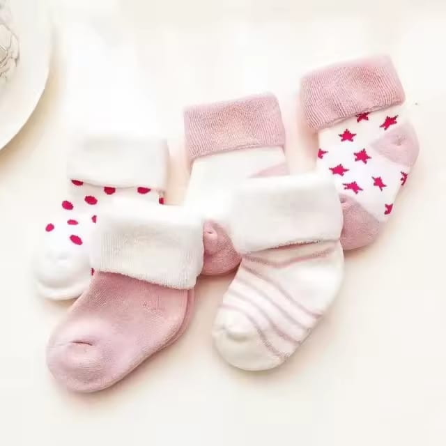 5 Pieces Heavy Baby /Kids Socks