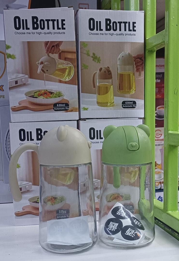 NEW ARRIVAL ✨ 630ML Oil Dispenser Bottle – Stylish Kitchen Oil Pourer for Easy Cooking & Mess-Free Pouring