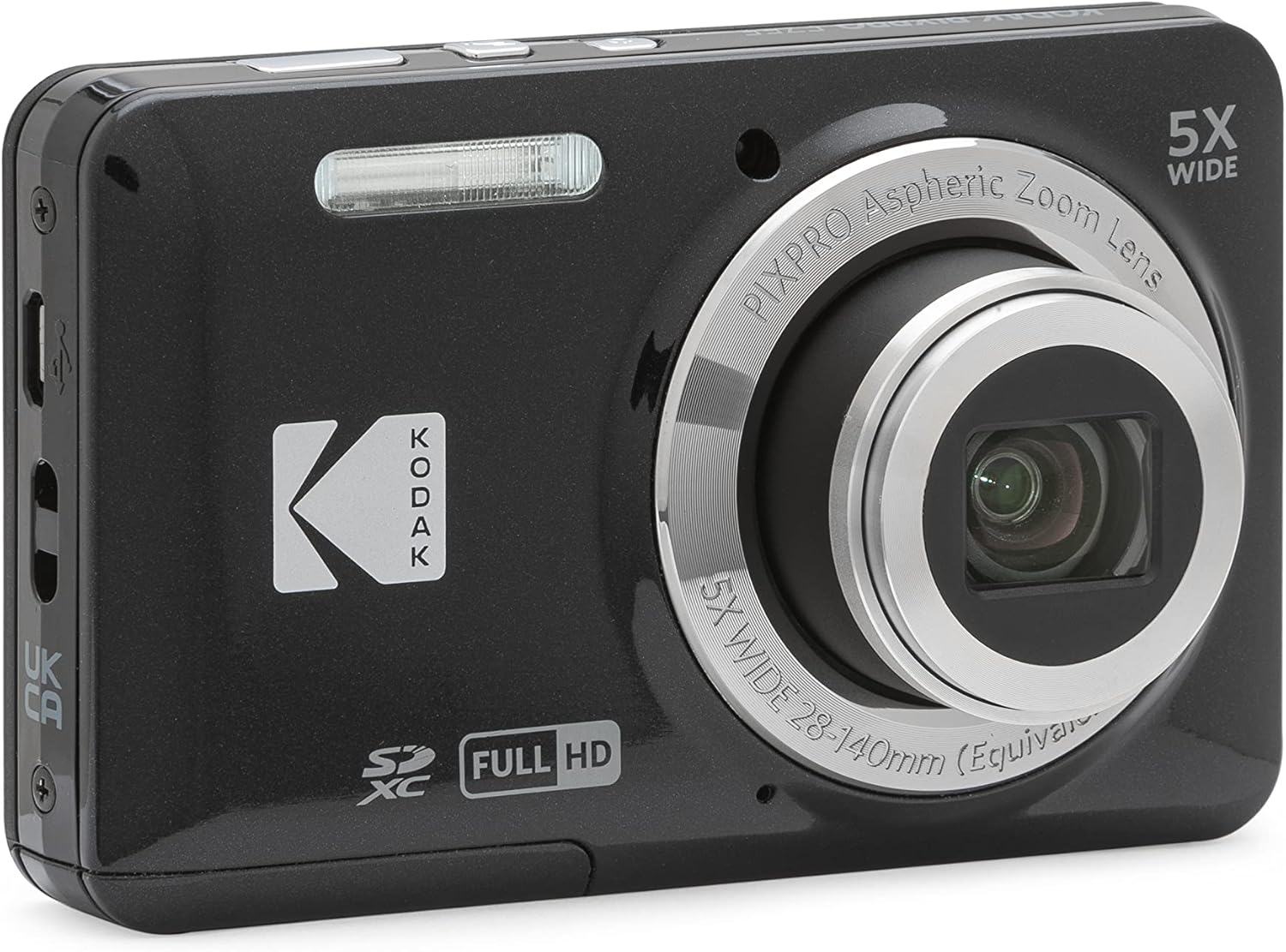KODAK PIXPRO FZ55 Digital Camera 16MP 5X Optical Zoom Full HD Video Compact Point & Shoot Camera