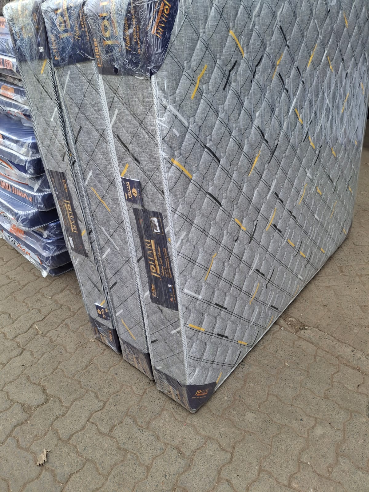 1pc Johari 6 Inch Mattress – Quilted High Density Foam, Medium Firm, Breathable Cover, Durable Bed Mattress