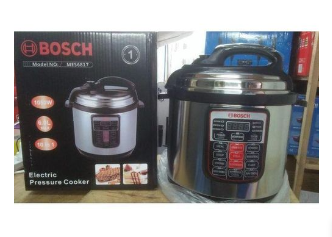 Bosch Electric Pressure Cooker 6 Litres, Non-Stick - 10 in 1 Multi-functional, Rice, Beans, Meat Cooker