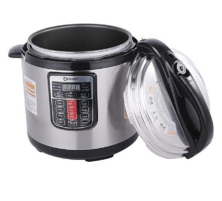 Dessini Electric Pressure Cooker 6Litres, Non-Stick - Multi-functional, Rice, Beans, Meat Cooker