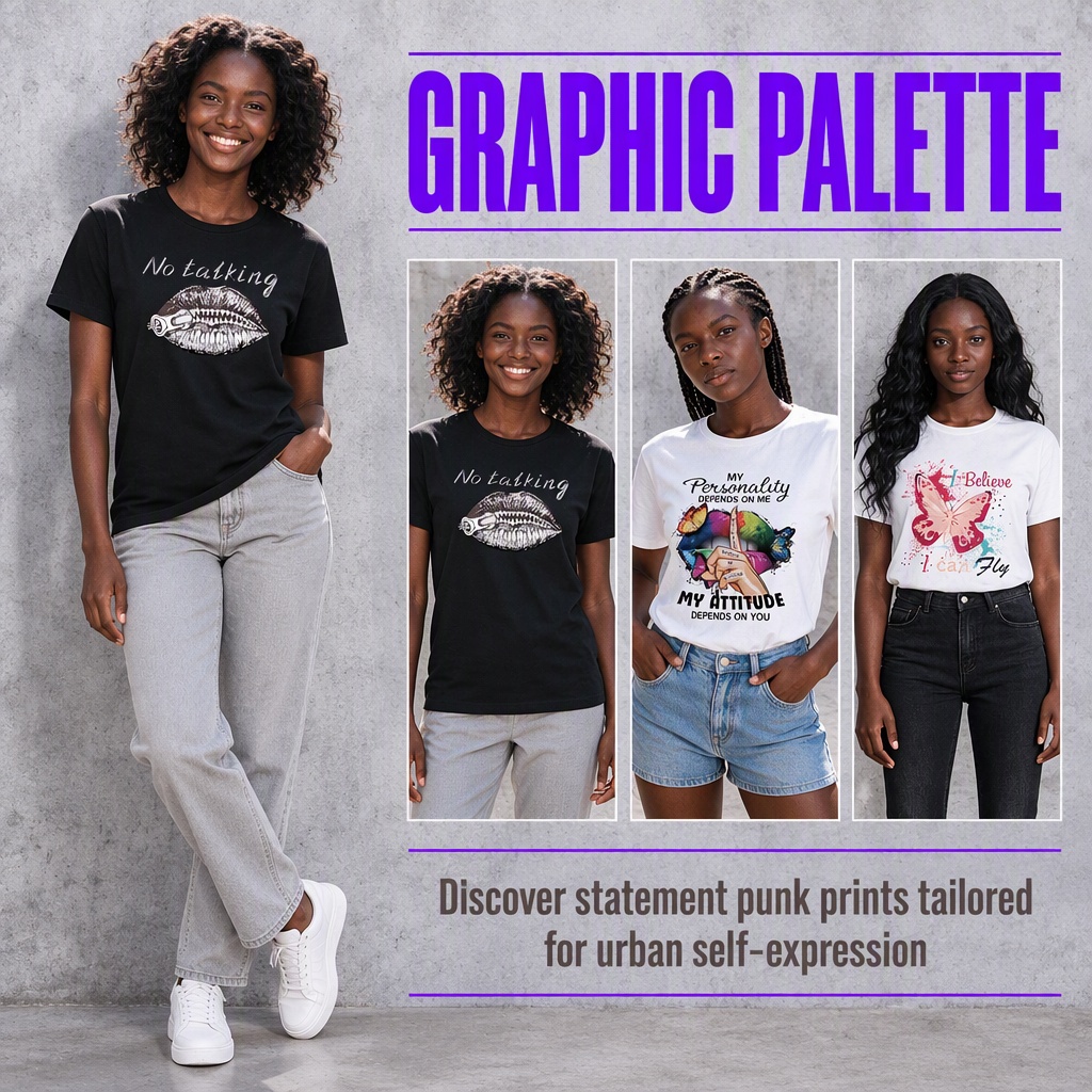 3-Pack Women's Trendy Graphic Text Printed Short Sleeve T-Shirts, Casual Ladies Tops, Item