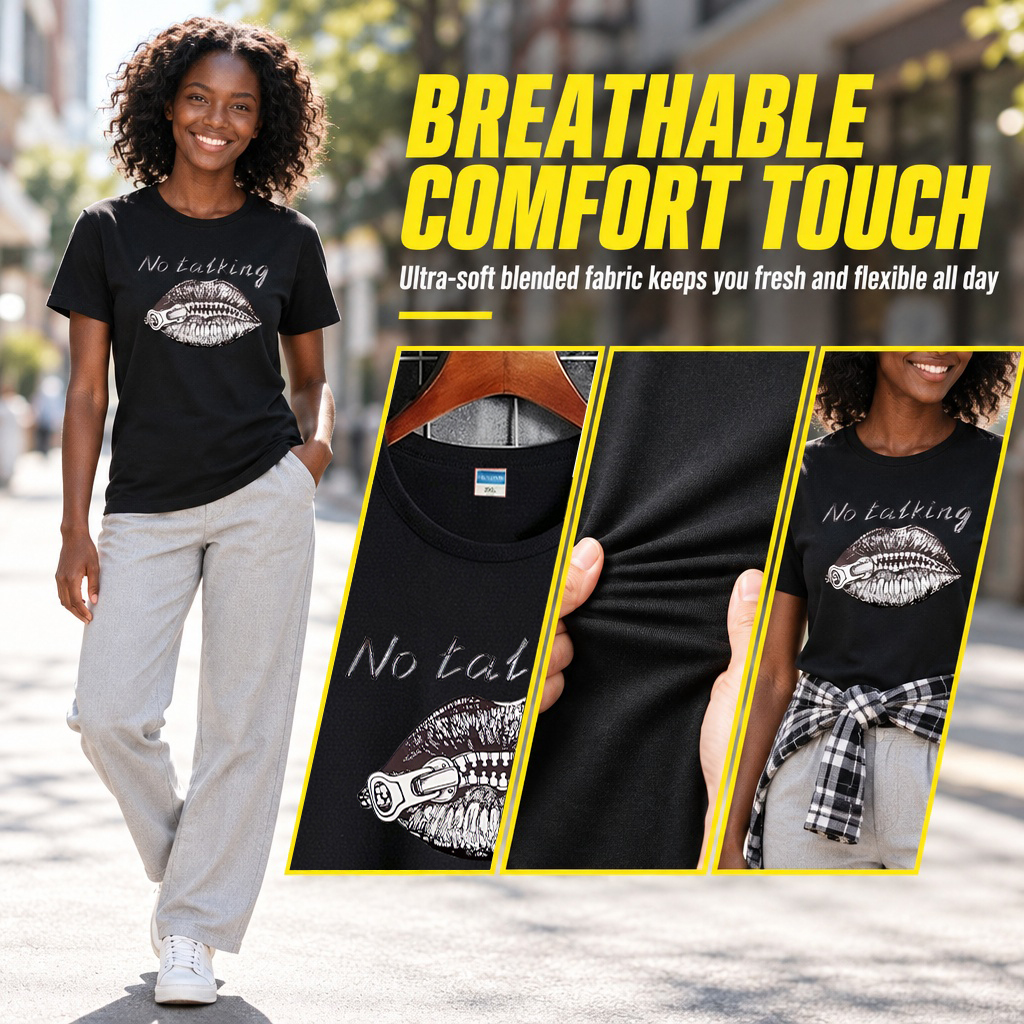 3-Pack Women's Trendy Graphic Text Printed Short Sleeve T-Shirts, Casual Ladies Tops, Item
