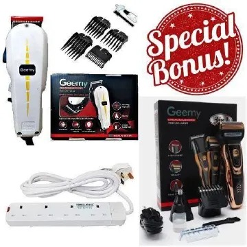 Professional, Hair Cut + Super-Taper Shaving Machine - Kinyozi Machine Combo
