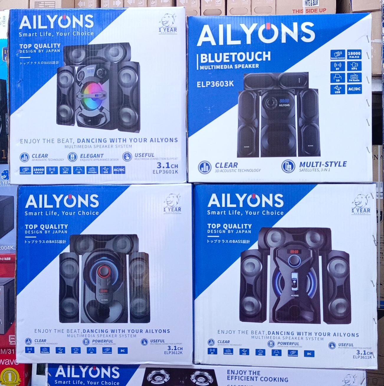 Speaker System
HOME AUDIO DEAL ✨🔥 🔊 AILYONS WOOFER 3.1 CH Upgrade your sound experience with this powerful and affordable 2.1 channel woofer system designed to deliver deep bass, clear vo
