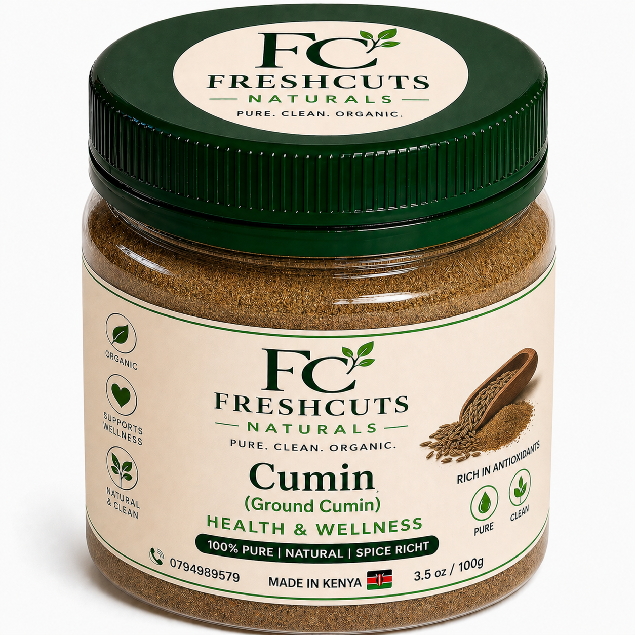 ORGANIC GRINDED CUMIN POWDER