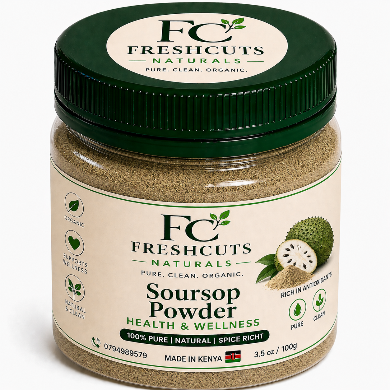 ORGANIC SOURSOP POWDER