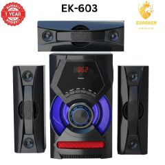 Euroken EK-603 3.1 CHANNEL HIGH QUALITY WOOFER SYSTEM PMPO 20000W & 3 SPEAKERS