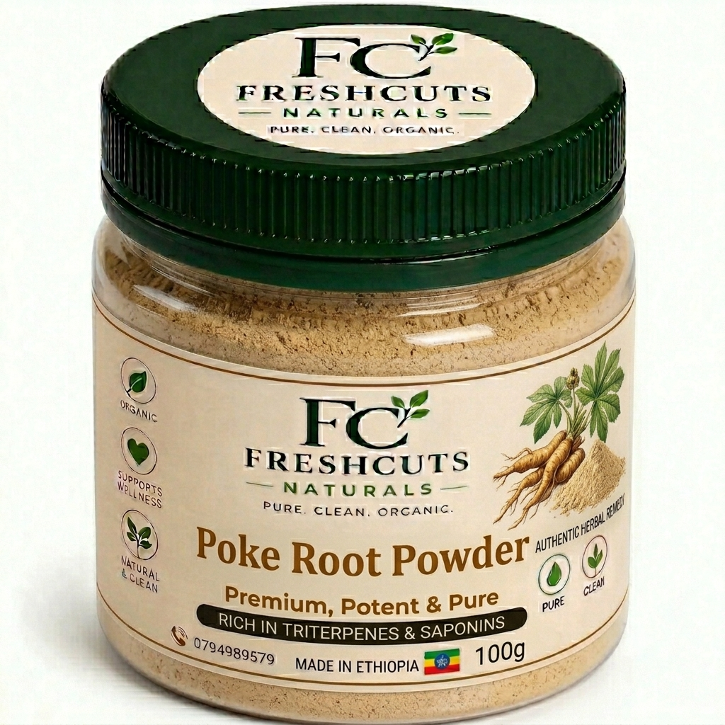 Poke root powder