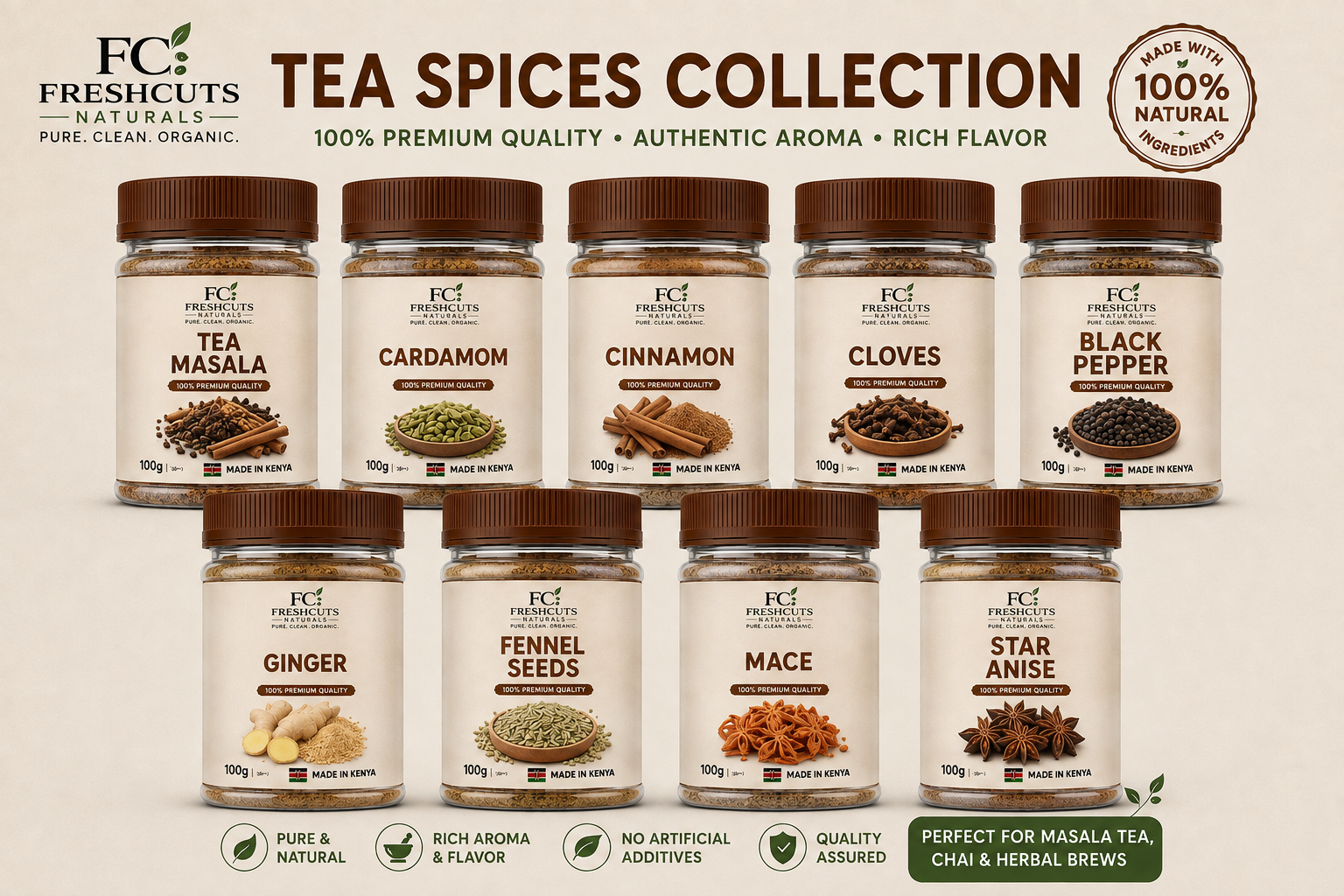Tea spices vombo