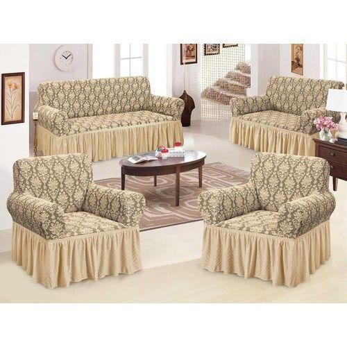 CLEARANCE OFFER Quality Classy Universal Stretchable TURKEY Jacquard SEAT COVERS, SOFA LOOSE COVERS- 7 Seater-3:2:1:1
