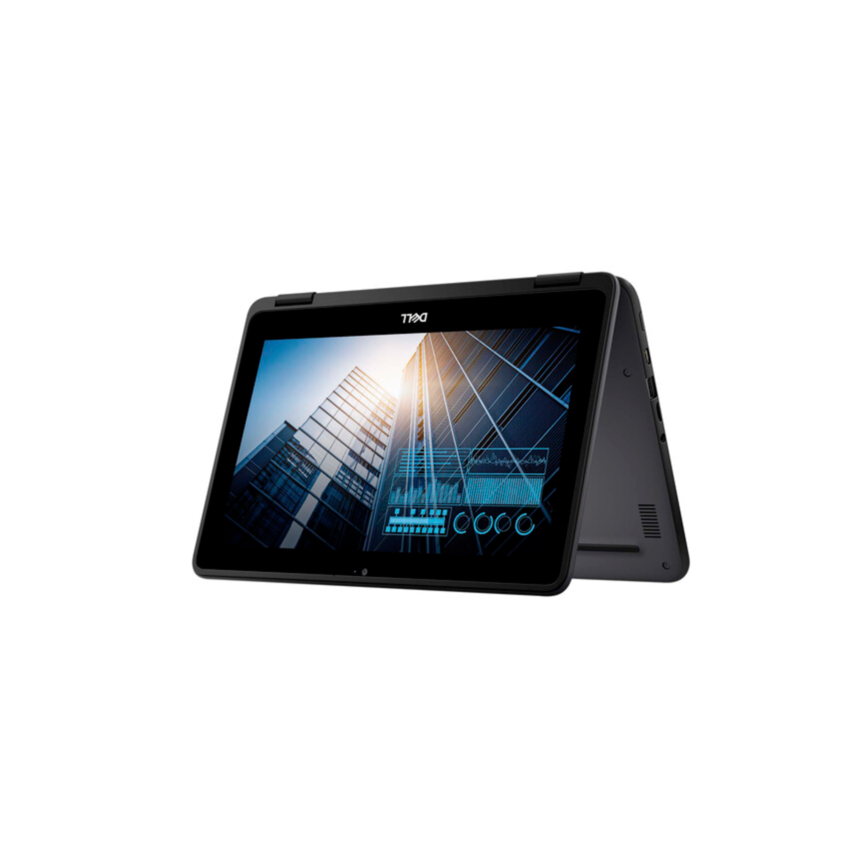 Refurbished DELLChromebook 3100 X360 11.6-Inch HD Touchscreen Chromebook, Intel® Celeron® Processor, 4GB RAM, 32GB eMMC Storage, ChromeOS, Rugged Education & Everyday Laptop