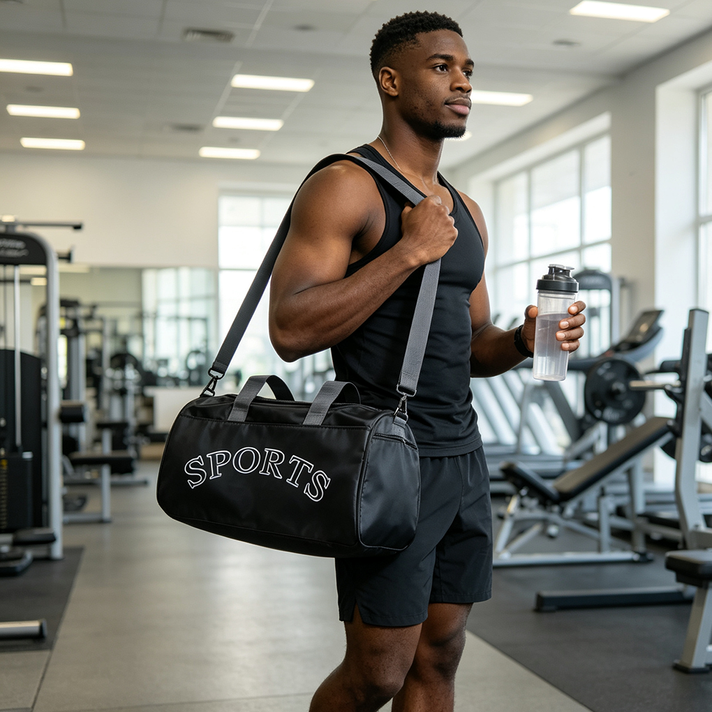 Outdoor Fashionable Sport And Casual Single-Shoulder Crossbody Large-Capacity Travel Bag For Fitness Use