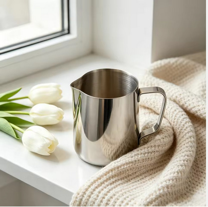 🔥 SPECIAL OFFER 🔥 - A 1 pc 350 ml  STAINLESS STEEL MILK JUG  at affordable price and of very high quality