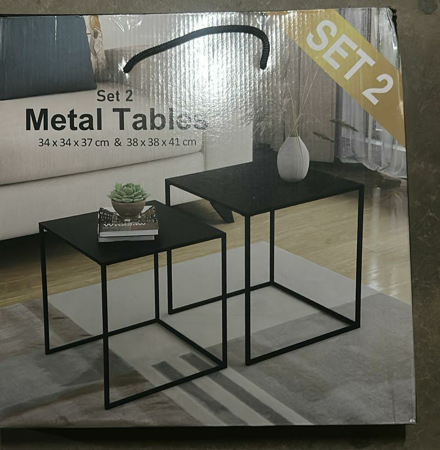 🔥 SPECIAL OFFER 🔥 - A ⏯️2 in 1  NORDIC METALLIC SIDE TABLE//bedside//desk side now available... at affordable price and of very high quality