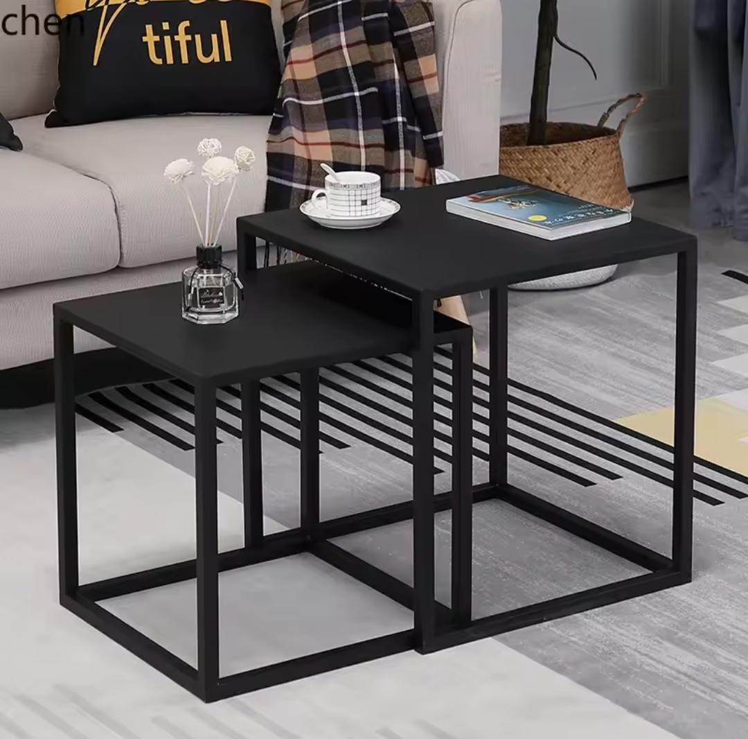 🔥 SPECIAL OFFER 🔥 - A ⏯️2 in 1  NORDIC METALLIC SIDE TABLE//bedside//desk side now available... at affordable price and of very high quality