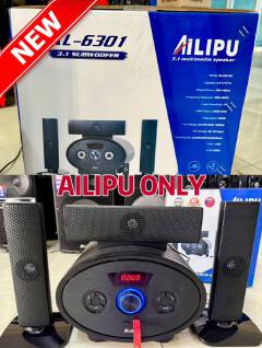 🎶 Ailipu KL-6301AD 3.1 Channel Multimedia Subwoofer System 🔊High-performance 3.1 channel home theater sound system engineered with powerful bass output, clear surround sound, Bluetooth wireless stre