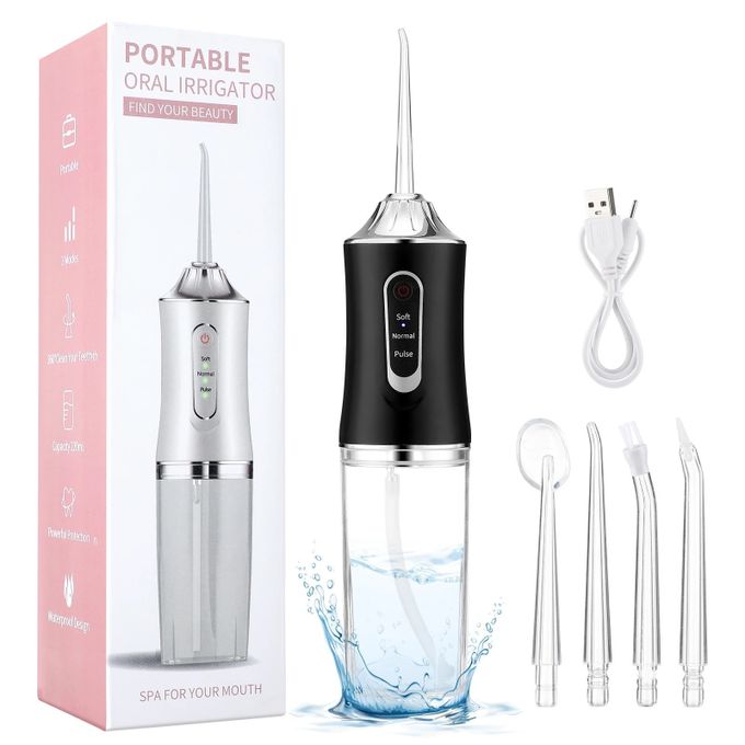 Water Flosser Portable Water Jet Waterproof Irrigator Teeth Cleaner
