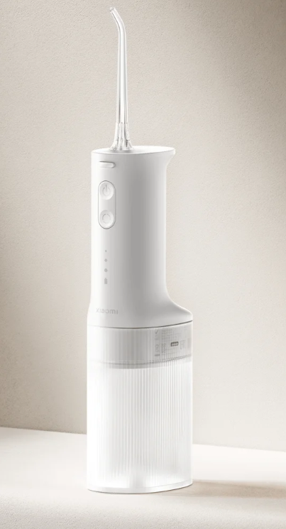 Xiaomi Water Flosser 2, Electric Oral Irrigator, Portable Dental Flosser, Rechargeable Water Jet Cleaner, Deep Teeth Cleaning Device, Gum Care Interdental Cleaner, Braces Friendly Flosser, USB-C