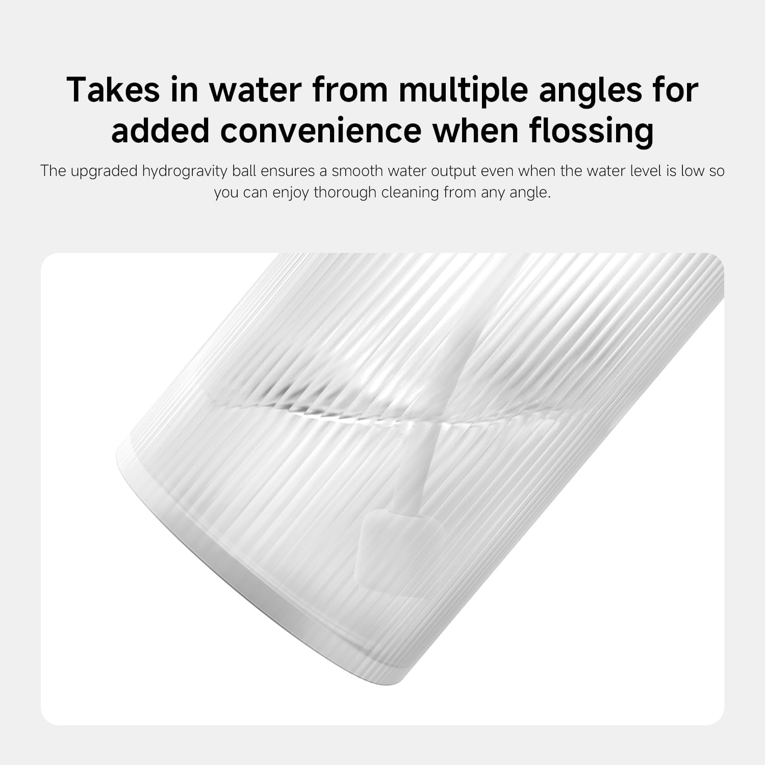 Xiaomi Water Flosser 2, Electric Oral Irrigator, Portable Dental Flosser, Rechargeable Water Jet Cleaner, Deep Teeth Cleaning Device, Gum Care Interdental Cleaner, Braces Friendly Flosser, USB-C